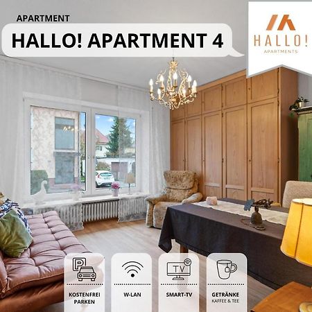 Tolle Zweiraum-Ferienwohnung In Bester Lage L Innenstadtnaehe L 1 Minute Zum Bahnhof L Tv L Free-Wlan L Keine Kueche L Willkommen Im Hallo!-Apartment 4 Bad Wörishofen Eksteriør bilde